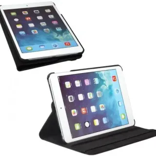 image #1 of כיסוי מעמד Premium 360 Leather ל- Apple iPad 10.2 2019 / 2020 / 2021 / iPad Air 10.5 2019 - צבע שחור