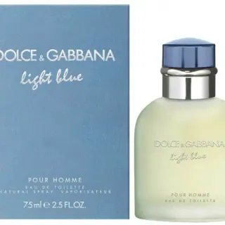image #0 of בושם לגבר 75 מ''ל Dolce & Gabbana Light Blue או דה טואלט E.D.T