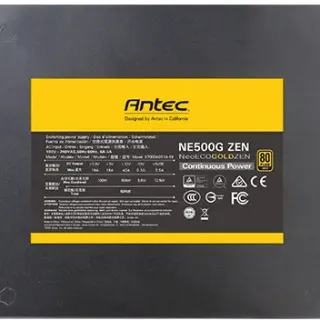 image #7 of ספק כח Antec Neo ECO GOLD ZEN 500W Active PFC 12cm PSU NE500G Zen Retail