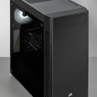 image #7 of מארז מחשב ללא ספק Corsair 110R Tempered Glass Mid-Tower - צבע שחור