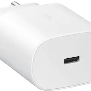 image #2 of מטען קיר מהיר Samsung Super Fast Travel Charger 25W + כבל USB Type-C - צבע לבן
