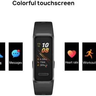 image #5 of מציאון ועודפים - שעון רצועת יד Huawei Band 4 - צבע שחור