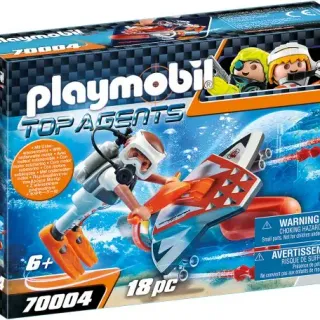 image #0 of סוכנים חשאיים - צוללת כנף Playmobil 70004 