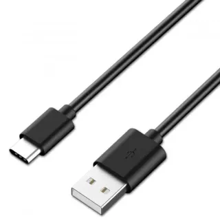 image #0 of כבל סנכרון וטעינה USB ל-USB Type-C - באורך 0.8 מטר - צבע שחור