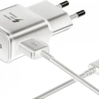 image #0 of מטען קיר מהיר Samsung Super Fast Travel Charger 15W + כבל USB Type-C - צבע לבן