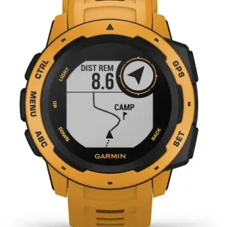 image #2 of שעון חכם Garmin Instinct Outdoor GPS צבע Sunburst Yellow - כולל תמיכה מלאה בעברית - שנתיים אחריות יבואן רשמי על ידי רונלייט