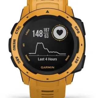 image #4 of שעון חכם Garmin Instinct Outdoor GPS צבע Sunburst Yellow - כולל תמיכה מלאה בעברית - שנתיים אחריות יבואן רשמי על ידי רונלייט