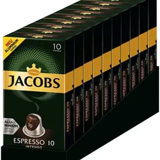 image #4 of  10 מארזים * 10 קפסולות חוזק 10 Jacobs Intenso - סה''כ 100 קפסולות