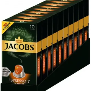 image #4 of 10 מארזים * 10 קפסולות חוזק 7 Jacobs Classico  - סה''כ 100 קפסולות