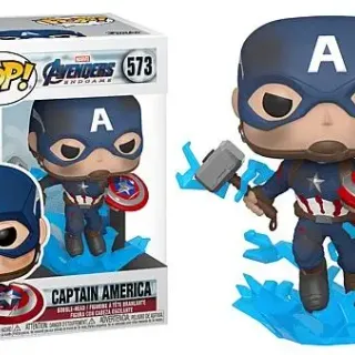 image #0 of הנוקמים Endgame - קפטן אמריקה עם מגן שבור !Funko POP 