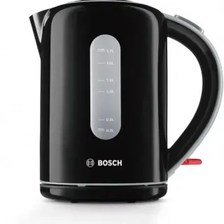 image #1 of קומקום 1.7 ליטר Bosch TWK7603 1850W-2200W - צבע שחור - שנתיים אחריות יבואן רשמי BSH