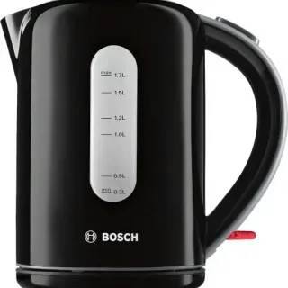 image #0 of קומקום 1.7 ליטר Bosch TWK7603 1850W-2200W - צבע שחור - שנתיים אחריות יבואן רשמי BSH