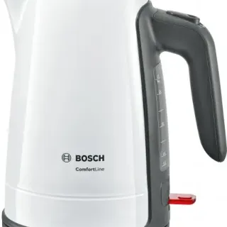 image #0 of קומקום 1.7 ליטר Bosch TWK6A011 2000W-2400W - צבע לבן / אפור - שנתיים אחריות יבואן רשמי BSH