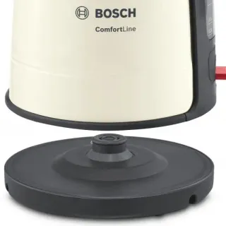 image #7 of קומקום 1.7 ליטר Bosch TWK6A017 2000W-2400W - צבע קרם / שחור - שנתיים אחריות יבואן רשמי BSH