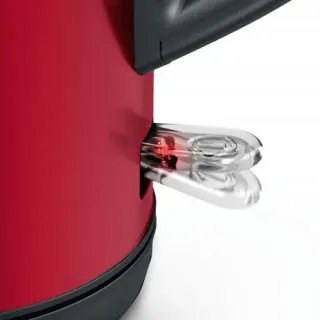 image #6 of קומקום נירוסטה אדומה 1.7 ליטר Bosch DesignLine TWK4P434 2400W - שנתיים אחריות יבואן רשמי BSH