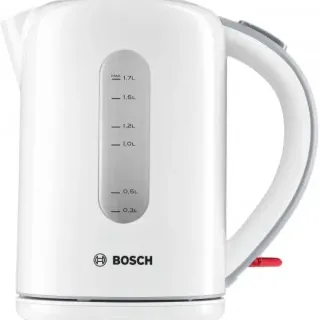 image #0 of קומקום 1.7 ליטר Bosch TWK7601 1850W-2200W - צבע לבן - שנתיים אחריות יבואן רשמי BSH