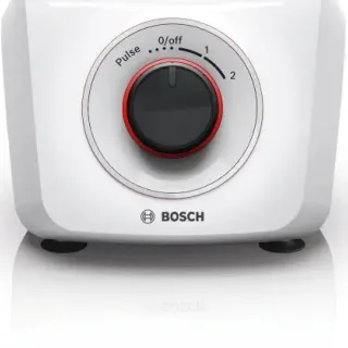 image #3 of בלנדר Bosch SmoothieMixx MMB21P0R 500W - צבע לבן / אדום - שנתיים אחריות יבואן רשמי BSH