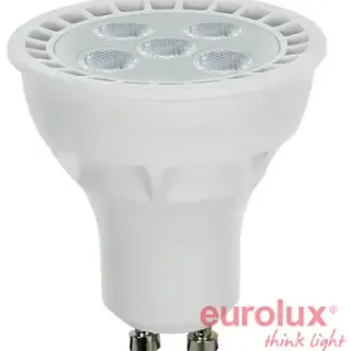 image #0 of נורת LED דקרויקה Eurolux 1Wx5 GU10 אור חם