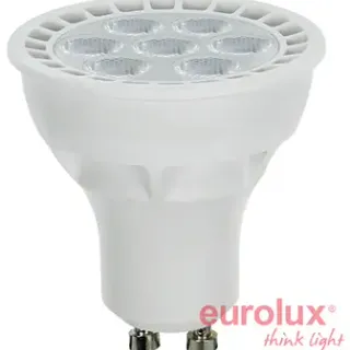 image #0 of נורת LED דקרויקה Eurolux 1Wx7 GU10 אור חם