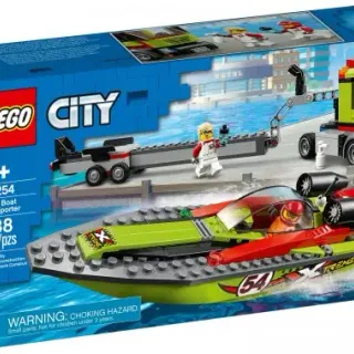image #0 of סירת מירוץ ומשאית 60254 LEGO City