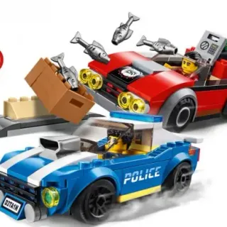 image #2 of מעצר בכביש מהיר משטרה 60242 LEGO