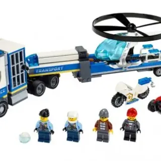 image #2 of הובלת מסוק משטרתי 60244 LEGO