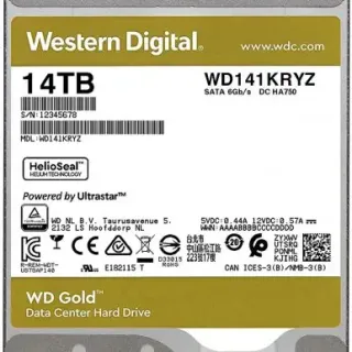 image #1 of כונן קשיח Western Digital Gold 14TB 512MB Sata III WD141KRYZ
