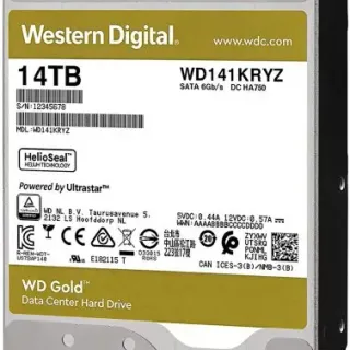 image #2 of כונן קשיח Western Digital Gold 14TB 512MB Sata III WD141KRYZ