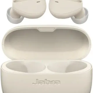image #0 of אוזניות Bluetooth אלחוטיות עם מיקרופון Jabra Elite 75t True Wireless Earbuds צבע בז' / זהב
