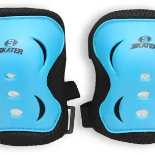image #2 of סט מגני מרפקים ,ידיים וברכיים Skater - מידה M - צבע כחול