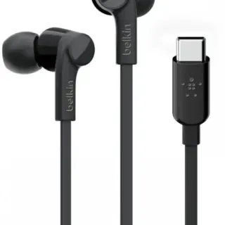 image #0 of אוזניות תוך-אוזן Belkin RockStar USB Type-C - צבע שחור