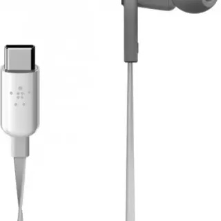 image #2 of אוזניות תוך-אוזן Belkin RockStar USB Type-C - צבע לבן