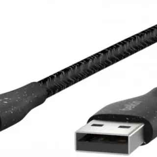 image #4 of כבל סנכרון וטעינה עם רצועה Belkin למוצרי אפל בחיבור Lightning באורך 3 מטר - צבע שחור