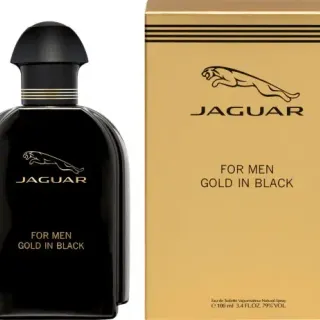 image #0 of בושם לגבר 100 מ''ל Jaguar Gold In Black או דה טואלט E.D.T