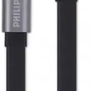 image #0 of כבל סנכרון וטעינה Philips Micro USB אורך 1.2 מטר - צבע שחור
