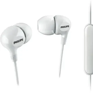 image #0 of אוזניות סטריאו תוך-אוזן עם מיקרופון Philips SHE3555WT - צבע לבן