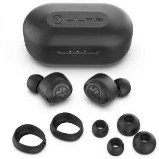 image #1 of אוזניות תוך אוזן אלחוטיות JLab JBuds Air True Wireless - צבע שחור