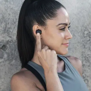 image #6 of אוזניות תוך אוזן אלחוטיות JLab JBuds Air True Wireless - צבע שחור