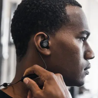 image #5 of אוזניות תוך אוזן אלחוטיות JLab Fit Sport Fitness - צבע שחור
