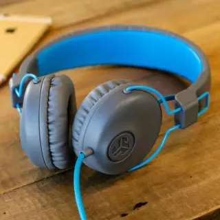 image #3 of אוזניות קשת JLab Studio On-Ear - צבע אפור/כחול