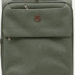 image #4 of סט 3 מזוודות מבד Travel Club - צבע אפור כהה