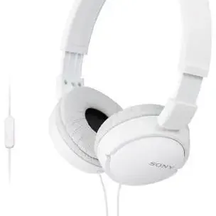 image #4 of אוזניות קשת עם מיקרופון Sony MDR-ZX110APW On-Ear - צבע לבן