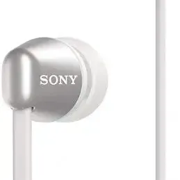 image #1 of אוזניות תוך אוזן אלחוטיות עם מיקרופון Sony WI-C310W - צבע כסוף