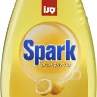 image #1 of נוזל כלים בניחוח לימון 700 מ''ל Sano Spark - סך הכל 6 יחידות