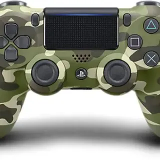 image #1 of בקר משחק אלחוטי דור שני Sony PlayStation 4 DualShock 4 V2 - צבע ירוק הסוואה - אחריות יבואן רשמי על ידי ישפאר