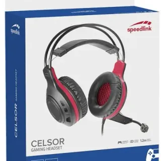 image #4 of אוזניות גיימרים ל-SpeedLink Celsor PS4 - צבע שחור