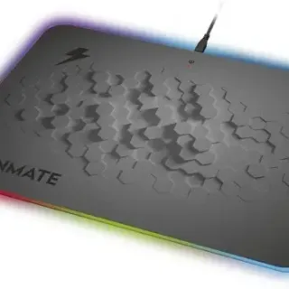 image #2 of משטח עכבר לגיימרים עם טעינת סאמרטפונים SpeedLink Enmate RGB - 350x255x6mm