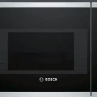 image #0 of מיקרוגל בנוי דיגיטלי 20 ליטר משולב גריל Bosch Serie 4 BFL520MW0 800W - צבע שחור - אחריות יבואן רשמי BSH