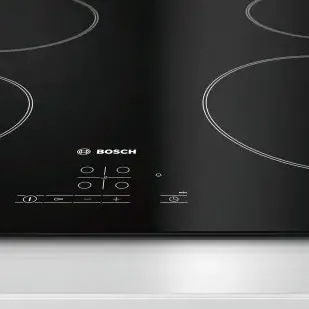 image #3 of כיריים קרמיות 4 להבות בישול 60 ס''מ Bosch Serie 4 PKE611B17Y DirectSelect - תלת פאזי - שנה אחריות יבואן רשמי BSH