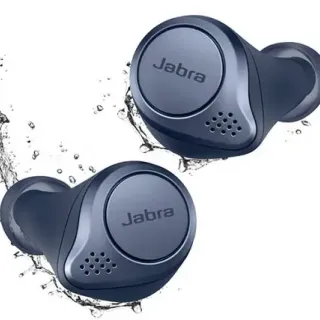 image #4 of אוזניות Bluetooth אלחוטיות עם מיקרופון Jabra Elite Active 75t True Wireless Earbuds צבע כחול